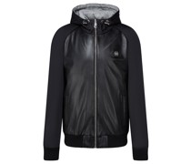 Lederjacke Schwarz