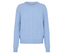 Kaschmirpullover Blau