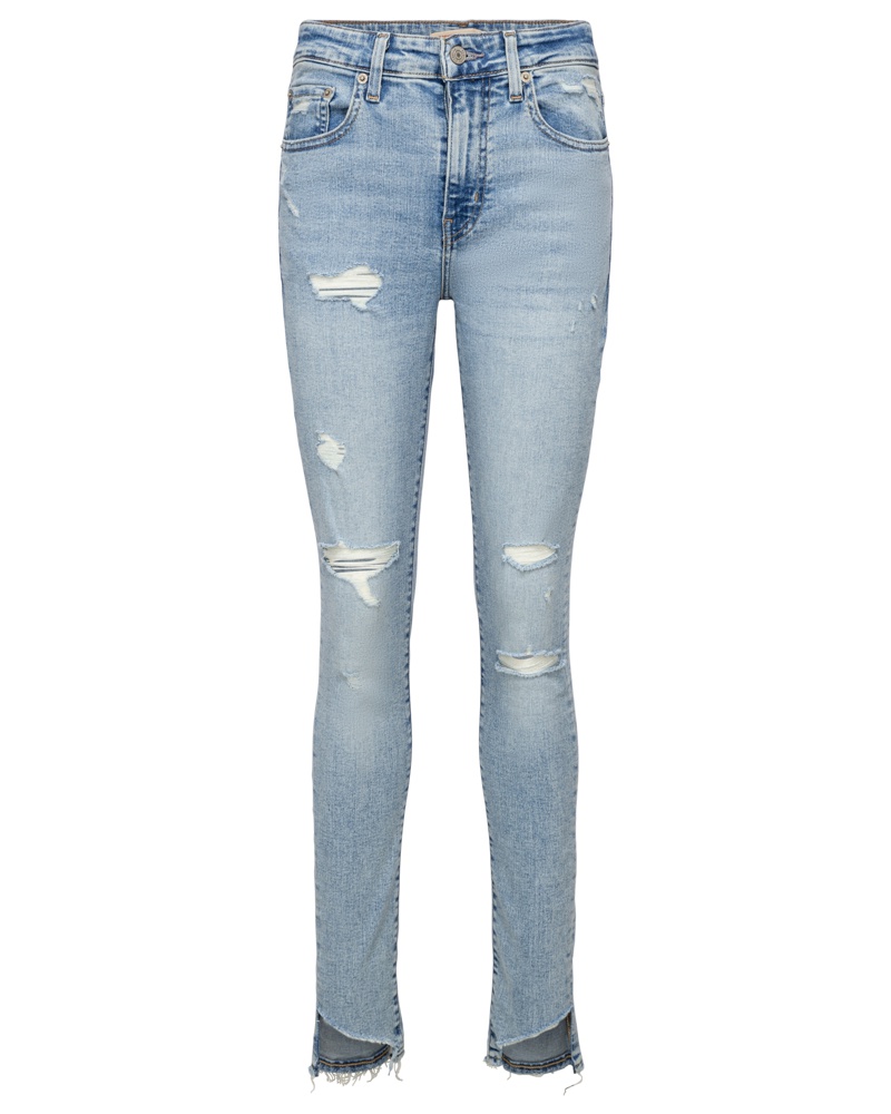 Levi's Damen High Rise Skinny Waist Jeans Blau Levi's Damen High Rise Skinny Waist Jeans Blau