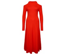 Midikleid Rot