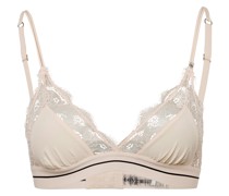 Love Lace Bra Bralette Braun