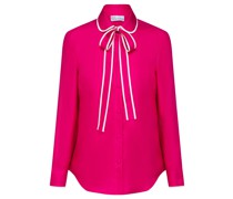 Seidenbluse Pink