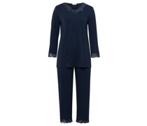 Pyjama Natural Elegance Blau