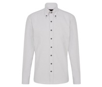 Regular Fit Casual-Hemd Grau