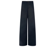 Wollhose Navy