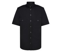 Casual-Hemd Schwarz