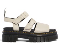 Plateausandalen Grau