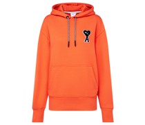 x AMI Hoodie Orange