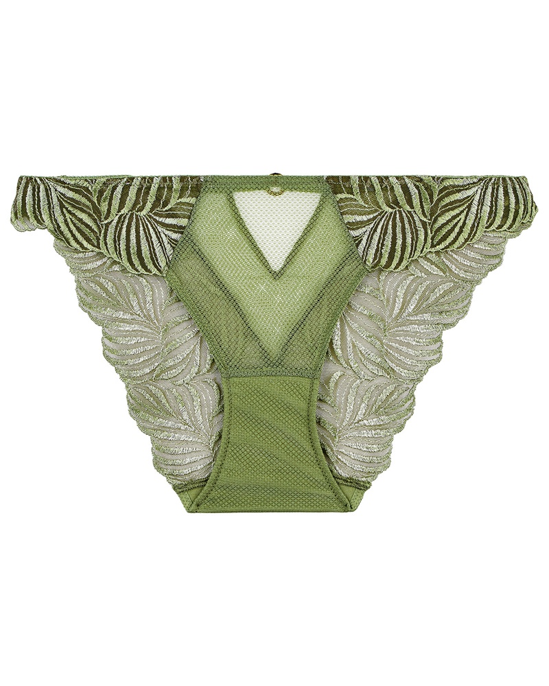 Aubade Damen Slip Grün