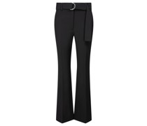 Straight Leg Hose Schwarz
