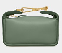 B-Hook Xs Leder-Minibag In Salbei