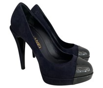 Second Hand Pumps/Peeptoes in Blau