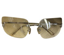 Second Hand Sonnenbrille in Silbern