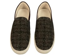 Second Hand Sneakers aus Wildleder in Bordeaux