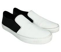 Second Hand Sneakers aus Leder in Weiß