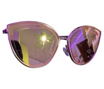 Second Hand Sonnenbrille in Rosa / Pink