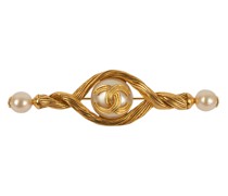 Second Hand Brosche in Gold