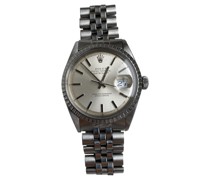 Second Hand Oyster Perpetual aus Stahl in Silbern