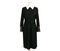Second Hand Kleid aus Jersey in Schwarz