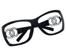 Second Hand Brille in Schwarz