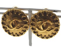 Second Hand Ohrring aus Vergoldet in Gold