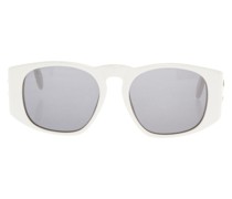 Second Hand Sonnenbrille in Weiß