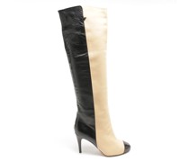 Second Hand Stiefel aus Leder in Braun