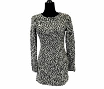 Second Hand Kleid aus Wolle in Schwarz