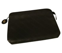 Second Hand Clutch aus Leder in Blau
