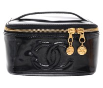 Second Hand Täschchen/Portemonnaie aus Leder in Schwarz