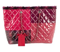Second Hand Handtasche aus Leder in Rosa / Pink