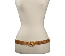 Second Hand Gürtel in Gold