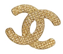 Second Hand Brosche in Gold