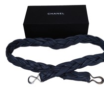Second Hand Gürtel aus Leder in Blau