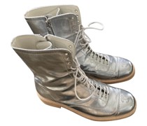 Second Hand Stiefel in Silbern