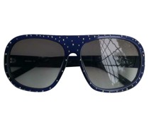 Second Hand Sonnenbrille in Blau