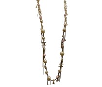 Second Hand Kette aus Perlen in Gold