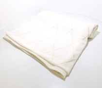 Second Hand Schal/Tuch aus Wolle in Weiß