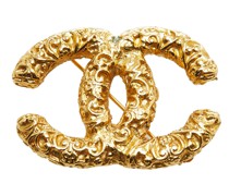Second Hand Brosche in Gold