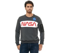 Pullover McKinney Nasa Print & Patches
