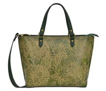 Schultertasche 'Tooled Jade' mischfarben