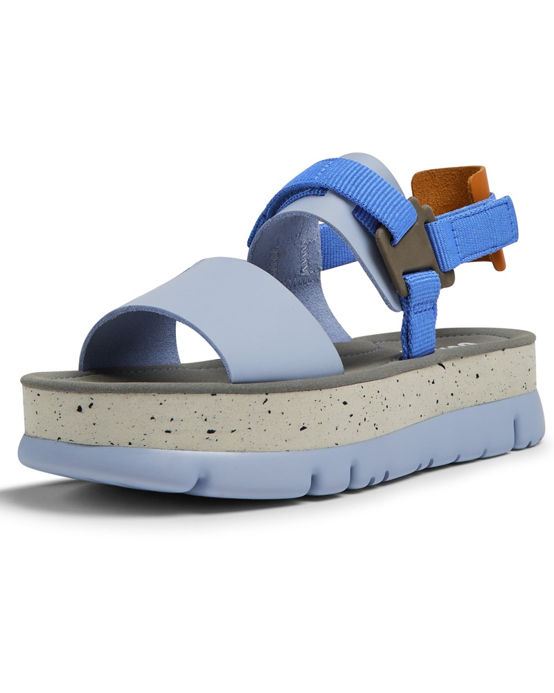 camper schuhe blau