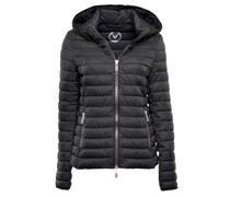 Steppjacke mit abnehmbarer Kapuze