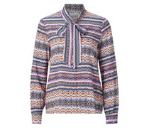 Bluse mischfarben