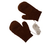 Handschuhe mit Kette