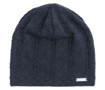 Beanie Anna mit Schneeflockenmuster