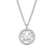 Kette mit Anhänger 'Lotus'
