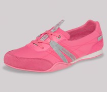 Veganer Sneaker Ballerina mit Glitzer-Details
