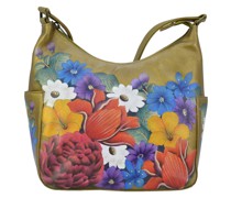 Hobo Dreamy Floral (handbemaltes Leder)