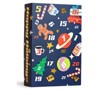 Socken Adventskalender mischfarben